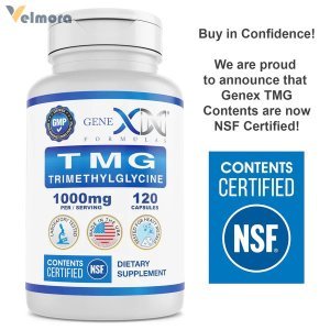 Genex TMG Trimethylglycine 1000mg Capsules
