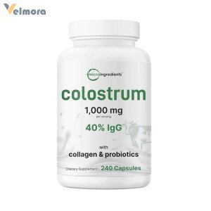 Micro Ingredients Colostrum 1000mg Capsules thumbnail 1
