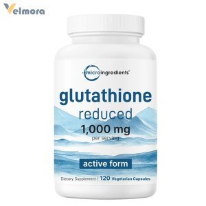 Micro Ingredients Glutathione 1000mg Veggie Capsules thumbnail 1