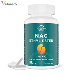 LipMaxMall NAC 1000mg Capsules thumbnail 1