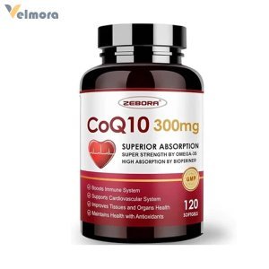 Zebora Co Q10 300mg 120 Capsules in Pakistan