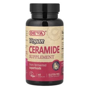 Deva Vegan Ceramide Supplement 60 Vegan Capsules thumbnail 1
