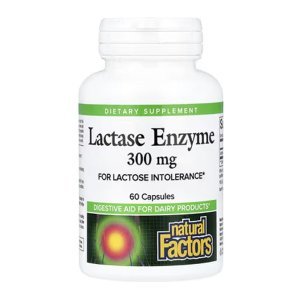Natural Factors Lactase Enzyme 300 mg 60 Capsules in Pakistan thumbnail 1
