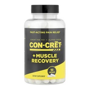 Con-Cret Creatine HCl + Alpha GEE® 90 Capsules in Pakistan thumbnail 1