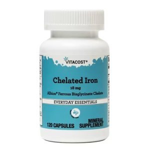 Vitacost Chelated Iron 18 mg 120 Capsules in Pakistan